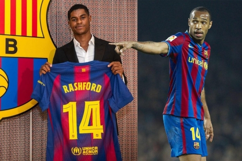 Rashford nuôi mộng kế thừa Thierry Henry tại Barca