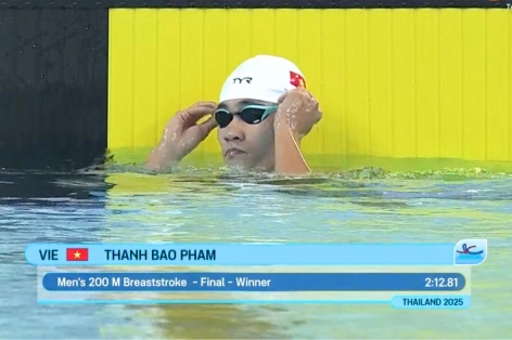 Trực tiếp SEA Games 33 hôm nay 14/12: Bơi Việt Nam tiếp tục giành HCV