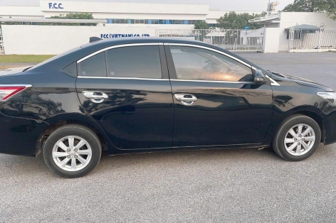 Sau 10 năm lăn bánh, Toyota Vios 2014 rao bán giá hấp dẫn trên sàn xe cũ