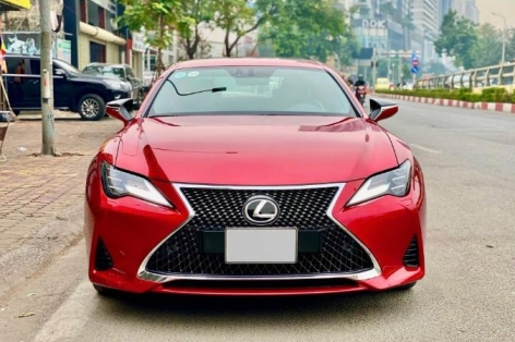 Lexus RC 300 2019 chạy chưa đầy 1 vạn kilomet khấu hao 'nửa giá' so với mua mới