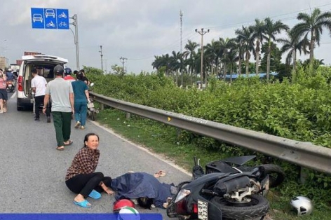 Xe đầu kéo lấn làn xe máy trên Quốc lộ 5: Một phụ nữ tử vong, cảnh báo hiểm họa rình rập từ “hung thần xa lộ”