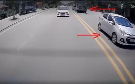 Xe ben lấn làn ngược chiều: Mối nguy tiềm ẩn trên đường phố đông dân cư