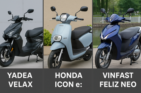 Yadea Velax: 'Tân binh' xe máy điện Trung Quốc tạo sức ép lên Honda và VinFast