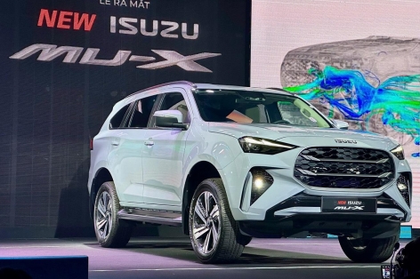 Isuzu mu-X 2025 ra mắt tại Việt Nam: Nâng cấp thiết kế, giữ vững triết lý tiết kiệm