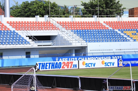 Cận cảnh SVĐ siêu lạ của U23 Việt Nam tại giải U23 ĐNÁ