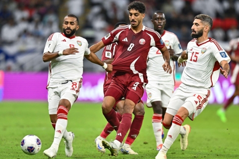 Trực tiếp UAE vs Qatar, 23h00 hôm nay 19/11