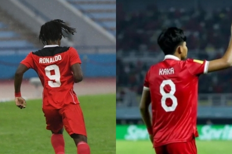 Ra sân cho Indonesia, Kaka chính thức phá kỷ lục của Ronaldo