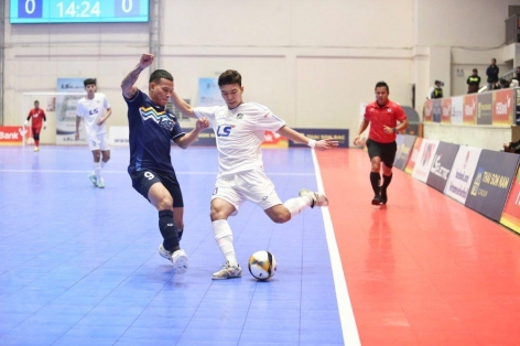 Thái Sơn Nam thị uy sức mạnh ở giải futsal VĐQG