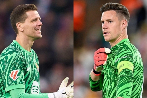 Không phải Ter Stegen, Szczesny vẫn là số 1 tại Barcelona