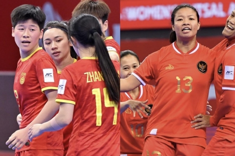 Trực tiếp futsal nữ Trung Quốc vs Indonesia, 16h00 hôm nay 13/5