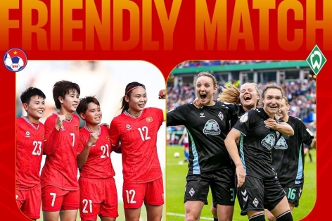 ĐT nữ Việt Nam vs Werder Bremen: Hàng Đẫy mở hội
