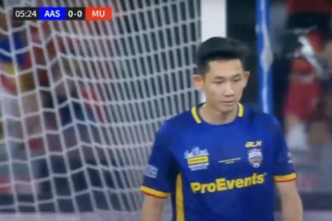 Trực tiếp ASEAN All-Stars 0-0 MU: Hai Long quá hay