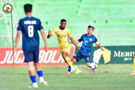 Trực tiếp Bình Định 0-4 Hà Nội: Chia tay V-League