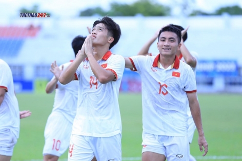 Quốc Việt thể hiện quyết tâm trước giải U23 Đông Nam Á