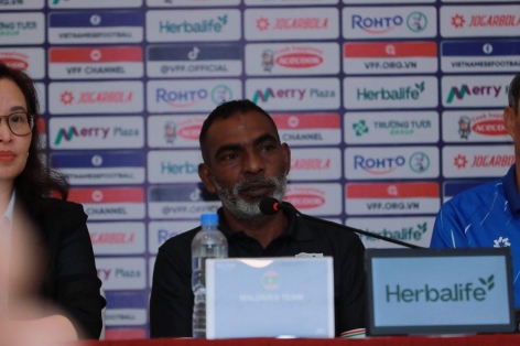 HLV Maldives vui vì chỉ thua Việt Nam 0-7