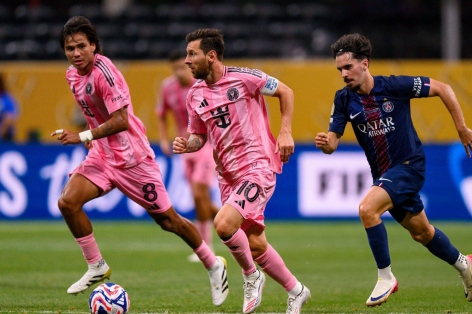 Messi mờ nhạt, Inter Miami bị PSG vùi dập 4 bàn không gỡ