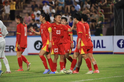 Trực tiếp nữ Việt Nam 3-0 UAE: Hoàn toàn áp đảo