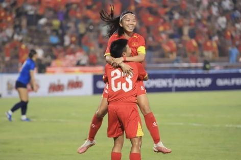 Trực tiếp nữ Việt Nam 3-0 Guam: Quá áp đảo