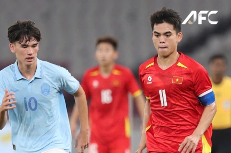 AFC thốt lên 1 điều sau khi U23 Việt Nam đánh bại Campuchia
