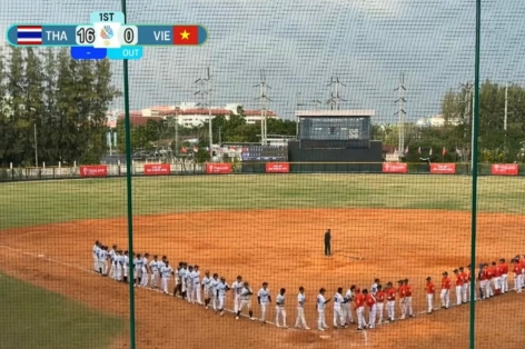Trực tiếp SEA Games 33 hôm nay 5/12: Bóng chày Việt Nam 0-16 Thái Lan