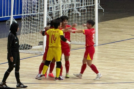 Futsal nữ Việt Nam lần đầu giành HCV SEA Games
