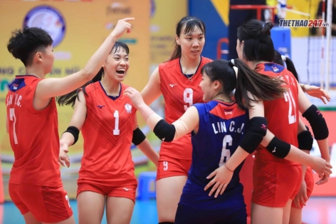 Trực tiếp bóng chuyền Đài Bắc Trung Hoa vs CLB Tứ Xuyên 14h30 ngày 3/7