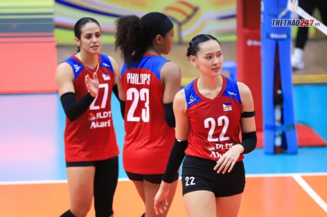 Trực tiếp bóng chuyền Đài Bắc Trung Hoa vs Philippines 17h00 ngày 5/7
