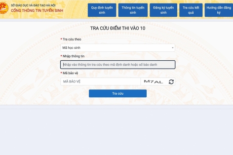 Hướng dẫn: Cách tra cứu điểm thi lớp 10 ở Hà Nội dễ dàng và chính xác