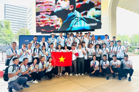 T&T Group thưởng gần 500 triệu đồng cho Đoàn Thể thao Công an Nhân dân