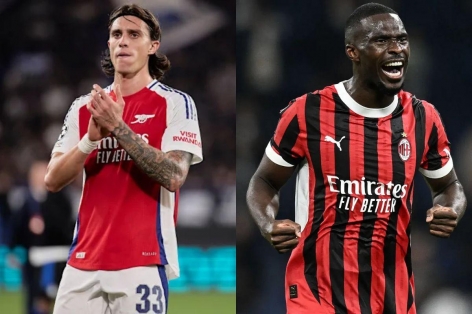 Arsenal cân nhắc vụ hoán đổi gây sốc với AC Milan