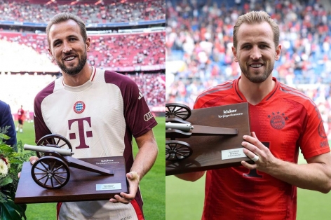 Harry Kane lập thêm kỳ tích ở Bundesliga