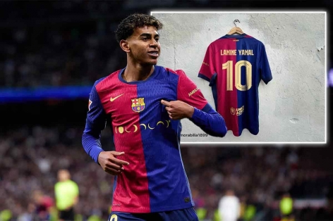 Yamal sẽ mặc áo số 10 tại Barcelona ở mùa giải mới !