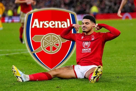 Arsenal muốn chiêu mộ tiền vệ 100 triệu Bảng của Nottingham