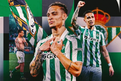 Rời Man Utd, Antony quyết 'phục thù' tại Real Betis