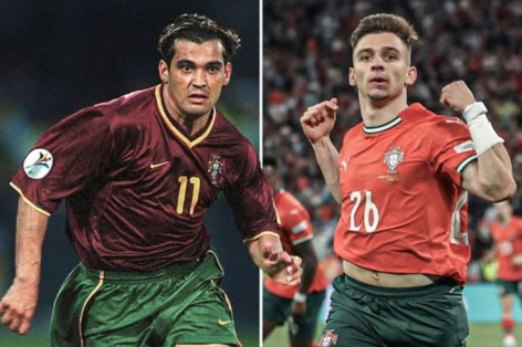 Francisco Conceicao làm sống lại ký ức Euro 2000