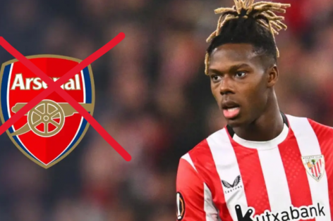 Arsenal nhận 'đòn đau' trong thương vụ Nico Williams