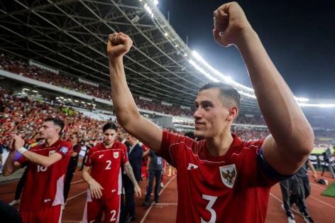 Trung vệ hàng đầu Serie A tỏa sáng trong màu áo ĐT Indonesia