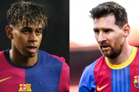Yamal vượt Messi ở tuổi 17, được ca ngợi là số một thế giới