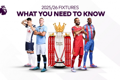 Công bố lịch Ngoại hạng Anh 2025/26: MU đại chiến Arsenal ngày khai mạc