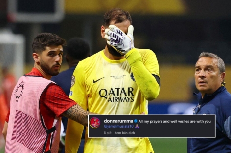 Donnarumma gửi thông điệp xúc động đến Musiala sau va chạm kinh hoàng