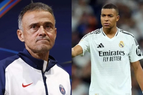 Màn tái ngộ đầy căng thẳng của Mbappe và Luis Enrique