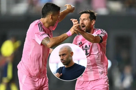 Mascherano thốt lên một điều sau khi Messi lập kỷ lục chưa từng có tại MLS