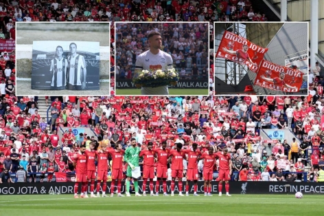 Ngày trở lại đầy xúc động của Liverpool tưởng niệm Diogo Jota