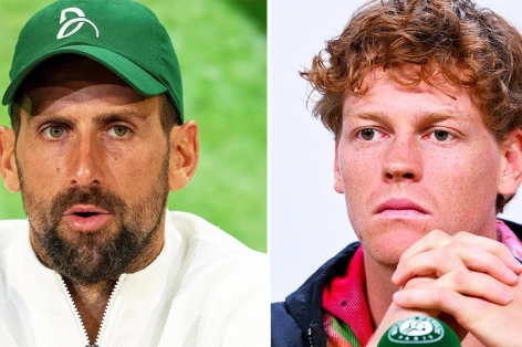 Người hâm mộ thất vọng trước tin về Djokovic và Sinner