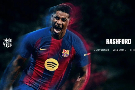 CHÍNH THỨC: Barca công bố chiêu mộ Marcus Rashford