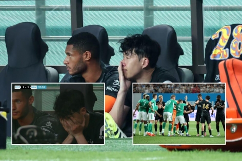 Son Heung-min bật khóc trong trận chia tay Tottenham