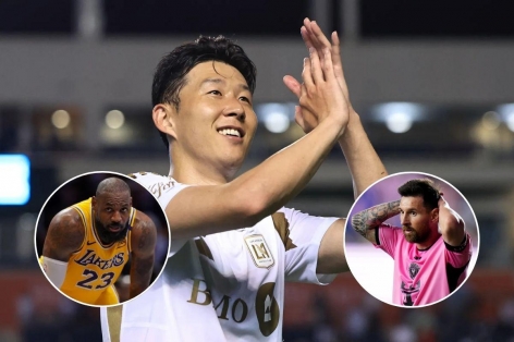 Son Heung-min tạo cơn sốt ở Mỹ, vượt Messi và LeBron James