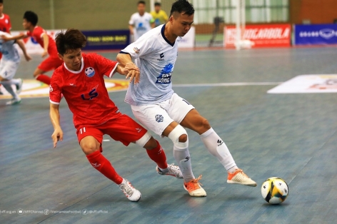 Tân binh CLB Hà Nội tìm được chiến thắng đầu tiên tại giải futsal VĐQG