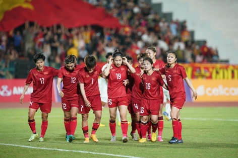 ĐT nữ Việt Nam đặt mục tiêu ghi bàn vào lưới đội thắng Thái Lan 13-0