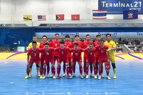 Trực tiếp futsal Việt Nam 6-0 Brunei: Tăng tốc